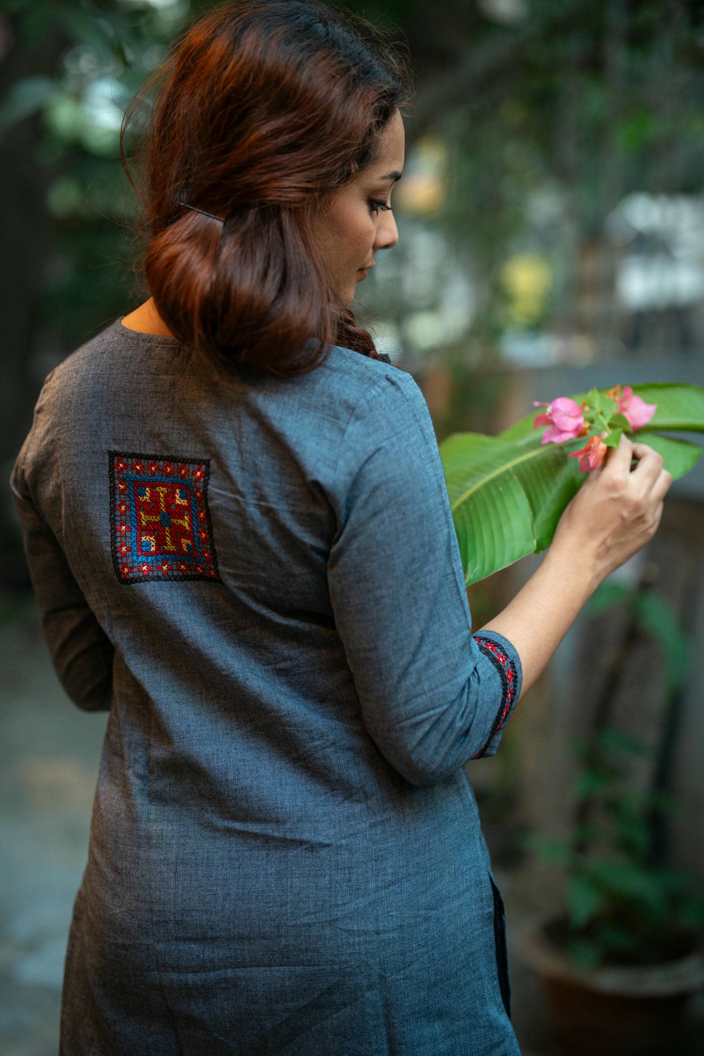Cross stich top
