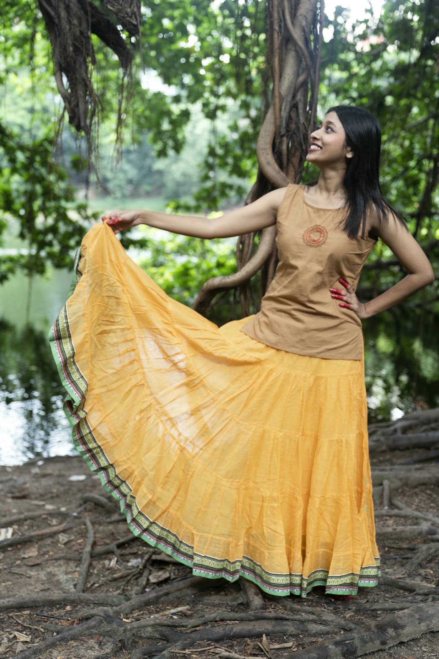 Kathalichapa Skirt